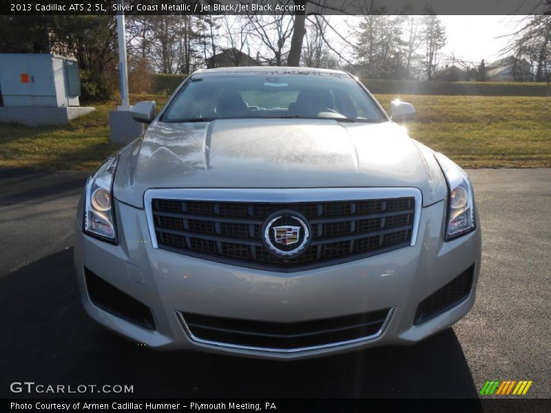 Silver Coast Metallic / Jet Black/Jet Black Accents 2013 Cadillac ATS 2.5L