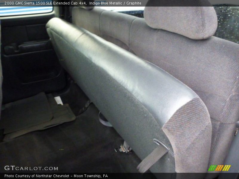 Indigo Blue Metallic / Graphite 2000 GMC Sierra 1500 SLE Extended Cab 4x4