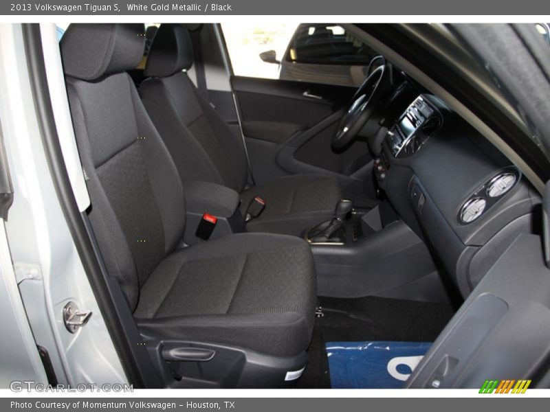 White Gold Metallic / Black 2013 Volkswagen Tiguan S
