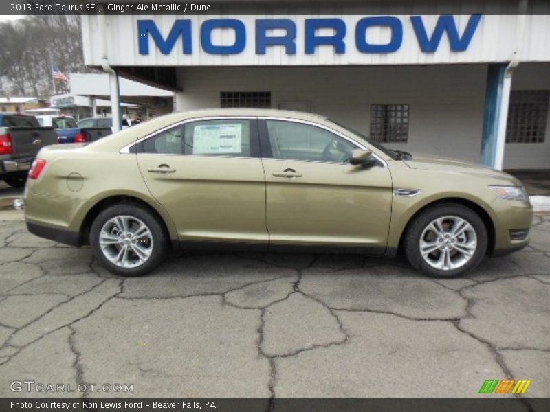 Ginger Ale Metallic / Dune 2013 Ford Taurus SEL