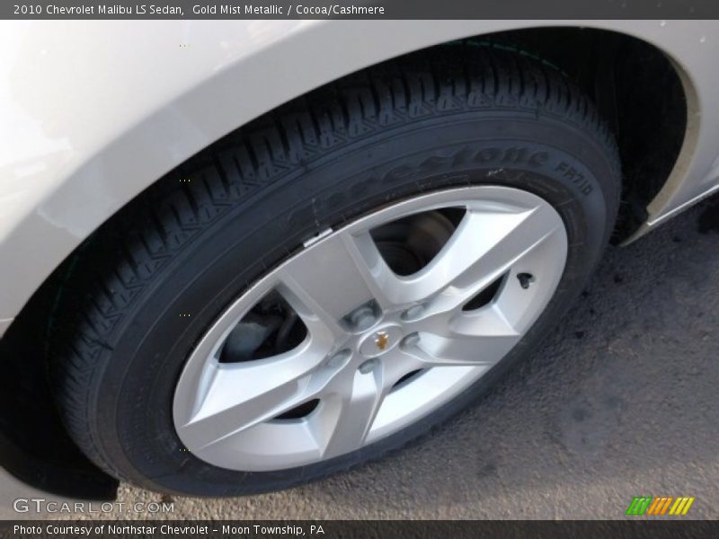 Gold Mist Metallic / Cocoa/Cashmere 2010 Chevrolet Malibu LS Sedan