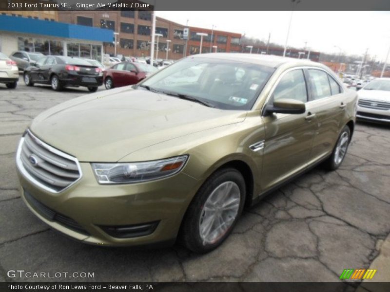 Ginger Ale Metallic / Dune 2013 Ford Taurus SEL