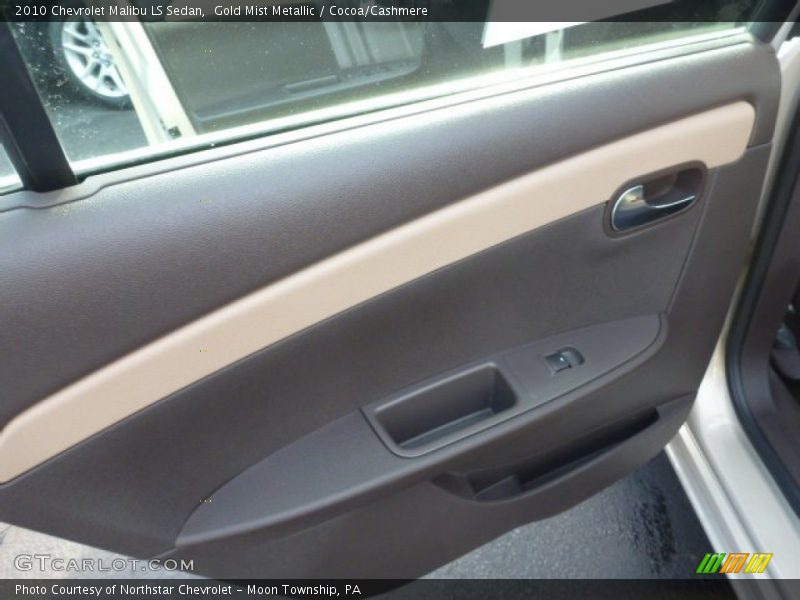 Gold Mist Metallic / Cocoa/Cashmere 2010 Chevrolet Malibu LS Sedan