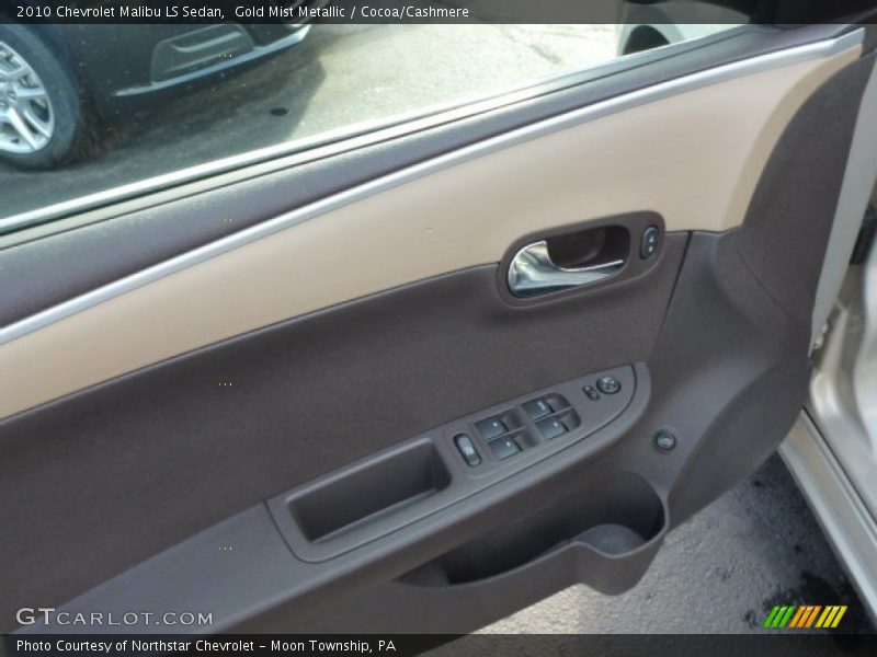 Gold Mist Metallic / Cocoa/Cashmere 2010 Chevrolet Malibu LS Sedan