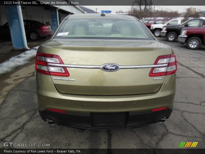 Ginger Ale Metallic / Dune 2013 Ford Taurus SEL