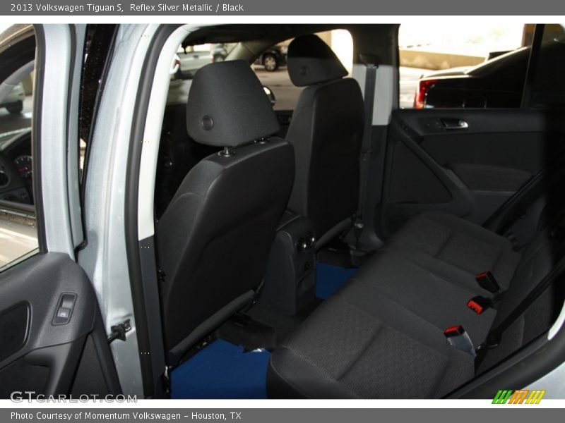 Reflex Silver Metallic / Black 2013 Volkswagen Tiguan S