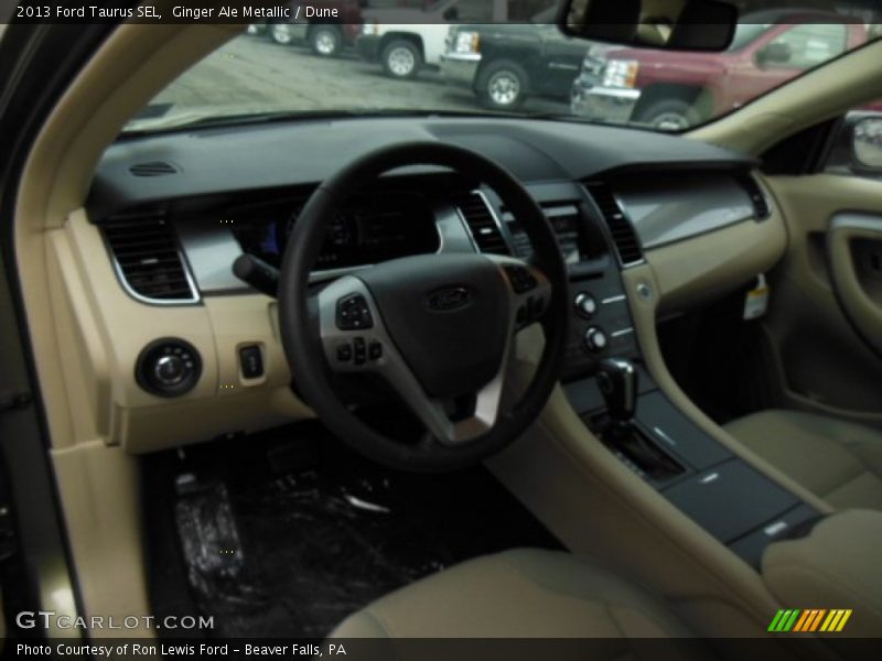 Ginger Ale Metallic / Dune 2013 Ford Taurus SEL