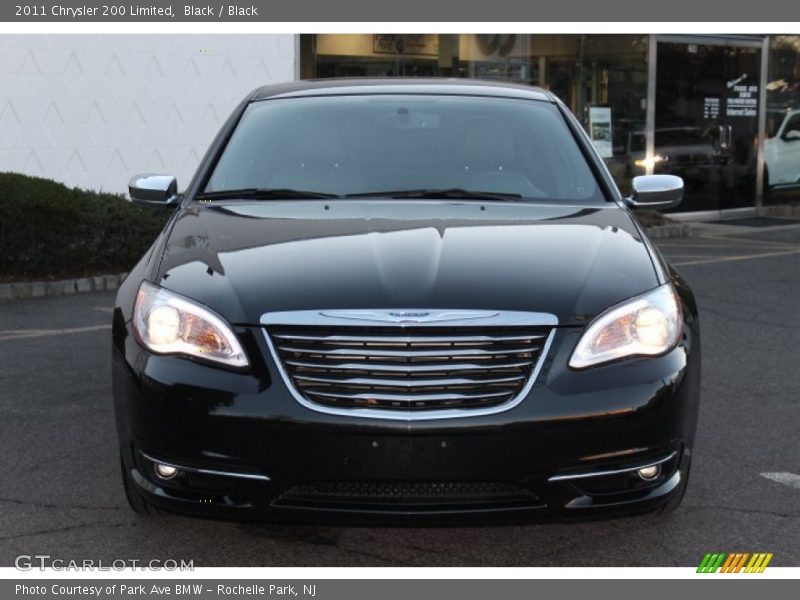 Black / Black 2011 Chrysler 200 Limited