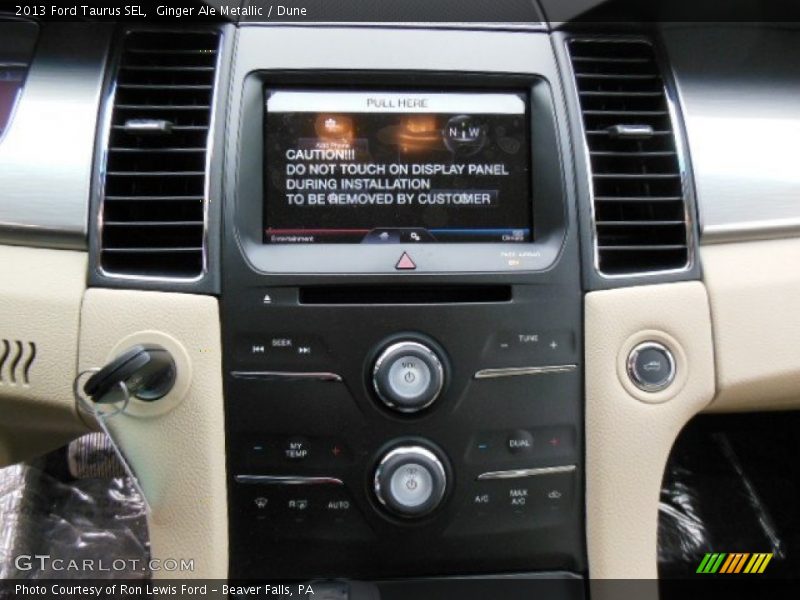 Ginger Ale Metallic / Dune 2013 Ford Taurus SEL