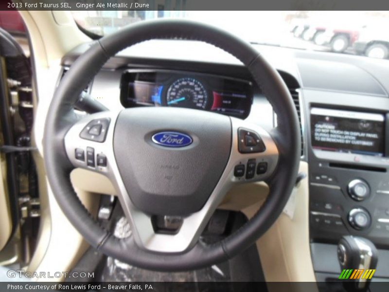 Ginger Ale Metallic / Dune 2013 Ford Taurus SEL