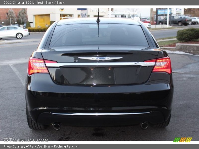 Black / Black 2011 Chrysler 200 Limited