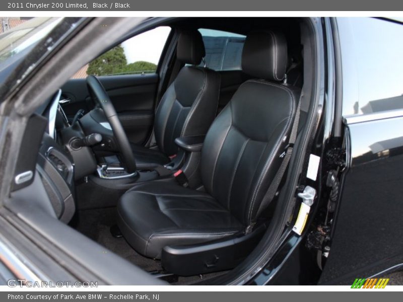 Front Seat of 2011 200 Limited