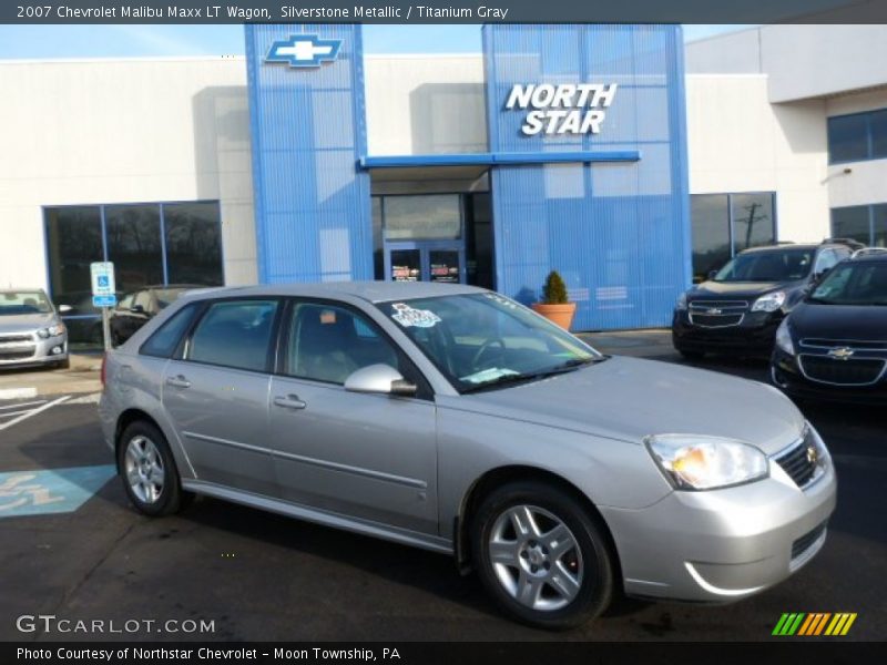 Silverstone Metallic / Titanium Gray 2007 Chevrolet Malibu Maxx LT Wagon