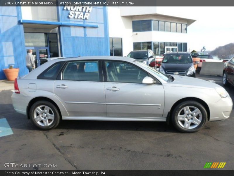Silverstone Metallic / Titanium Gray 2007 Chevrolet Malibu Maxx LT Wagon