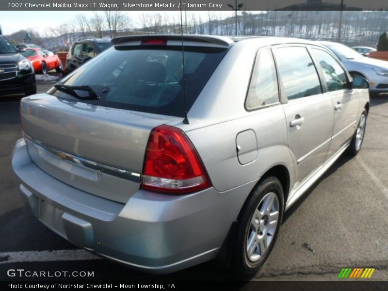 Silverstone Metallic / Titanium Gray 2007 Chevrolet Malibu Maxx LT Wagon