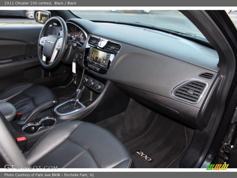 Black / Black 2011 Chrysler 200 Limited