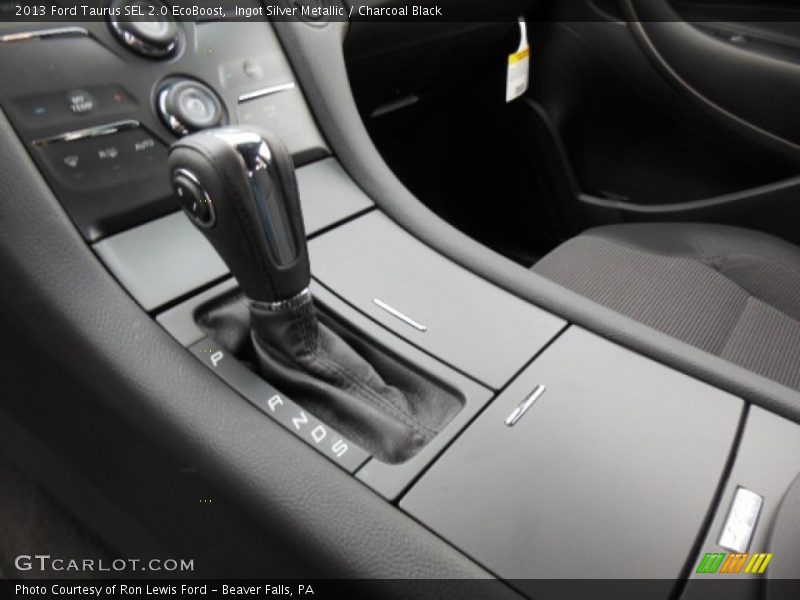Ingot Silver Metallic / Charcoal Black 2013 Ford Taurus SEL 2.0 EcoBoost