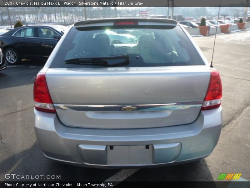 Silverstone Metallic / Titanium Gray 2007 Chevrolet Malibu Maxx LT Wagon