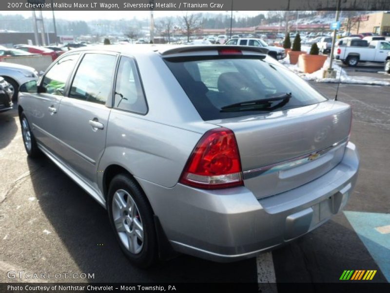 Silverstone Metallic / Titanium Gray 2007 Chevrolet Malibu Maxx LT Wagon