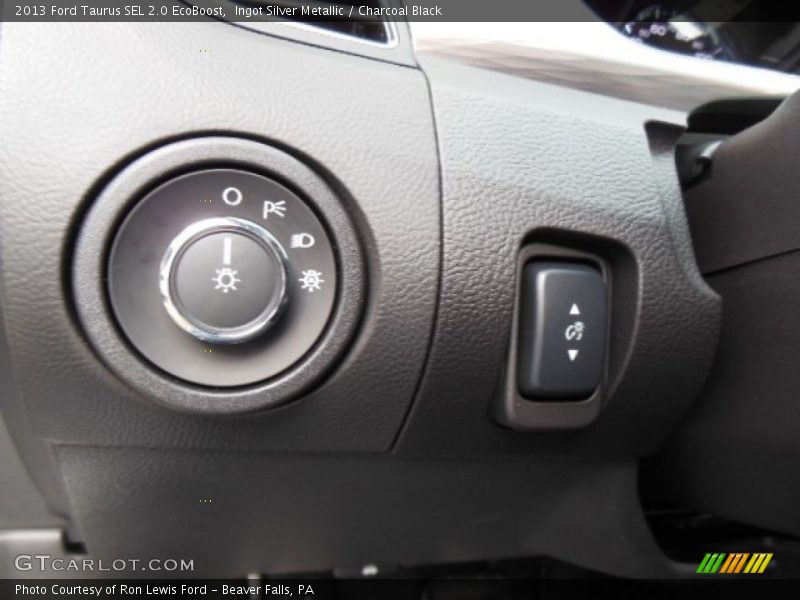 Ingot Silver Metallic / Charcoal Black 2013 Ford Taurus SEL 2.0 EcoBoost