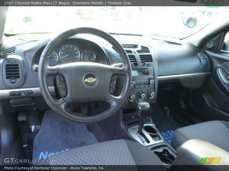 Silverstone Metallic / Titanium Gray 2007 Chevrolet Malibu Maxx LT Wagon