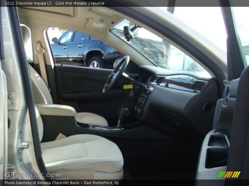 Gold Mist Metallic / Neutral 2012 Chevrolet Impala LT