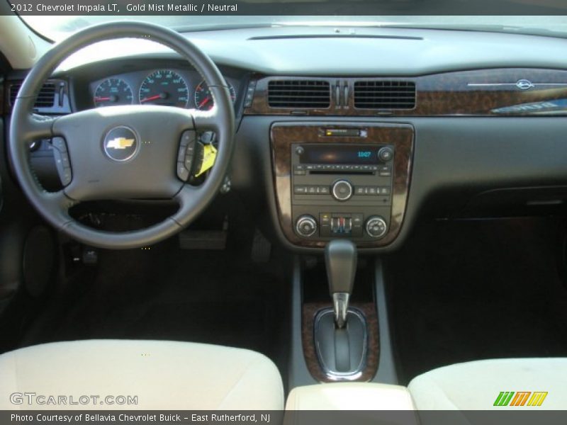 Gold Mist Metallic / Neutral 2012 Chevrolet Impala LT