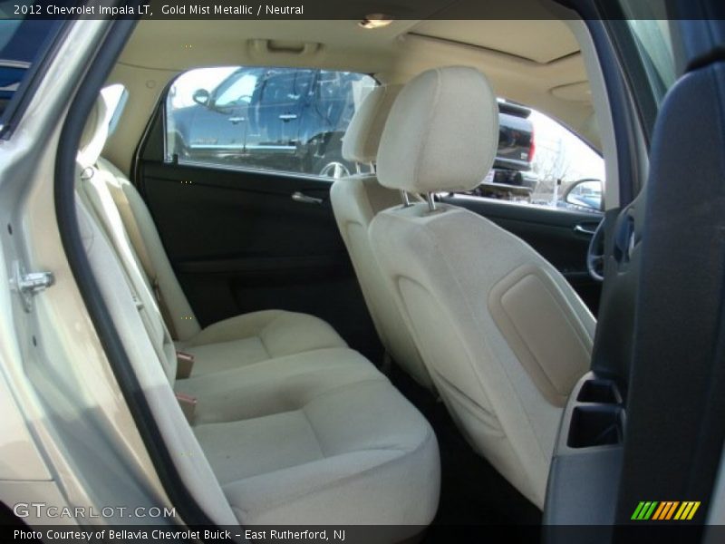 Gold Mist Metallic / Neutral 2012 Chevrolet Impala LT