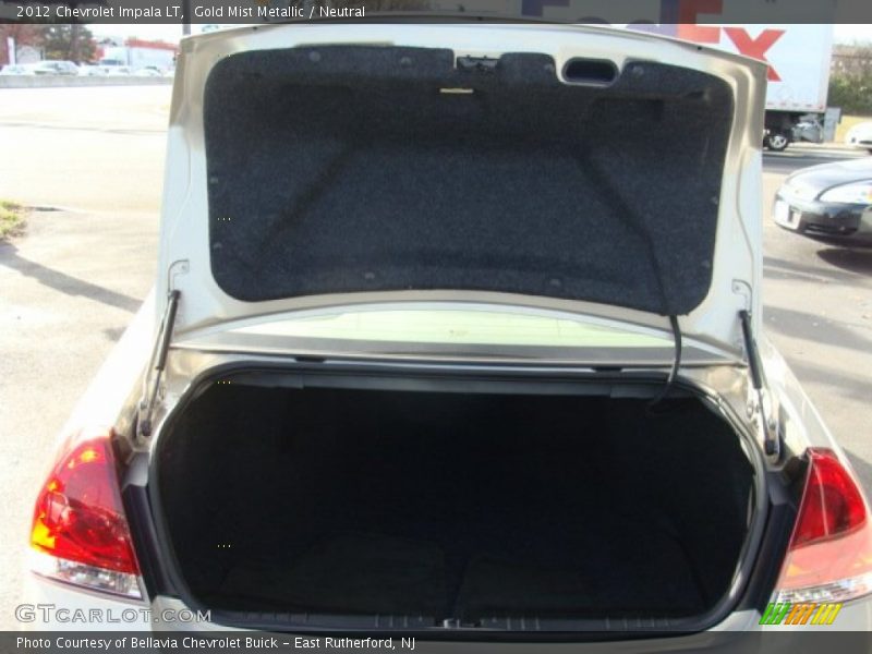 Gold Mist Metallic / Neutral 2012 Chevrolet Impala LT