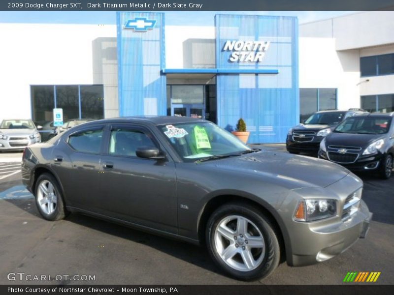 Dark Titanium Metallic / Dark Slate Gray 2009 Dodge Charger SXT