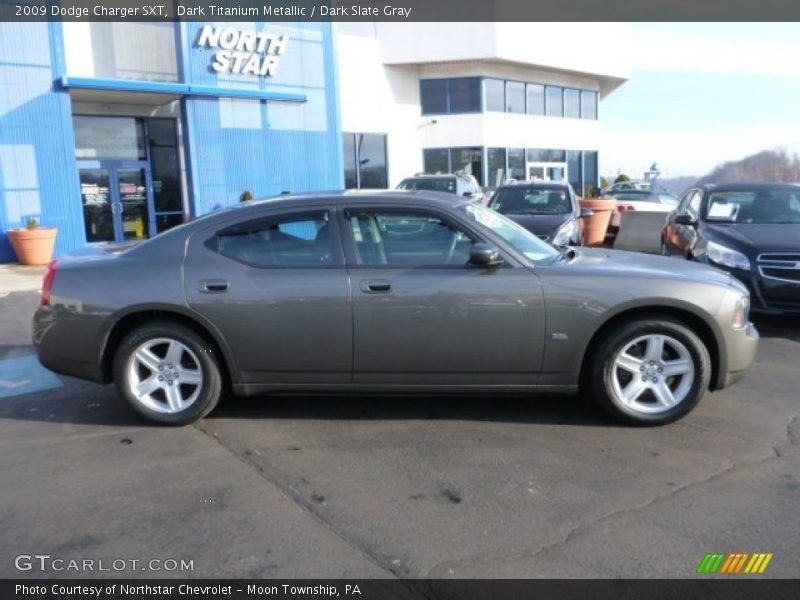Dark Titanium Metallic / Dark Slate Gray 2009 Dodge Charger SXT