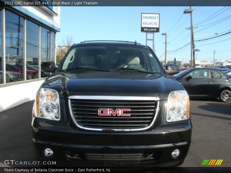 Onyx Black / Light Titanium 2012 GMC Yukon SLT 4x4
