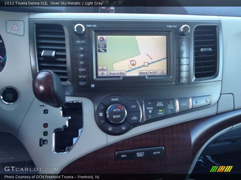 Silver Sky Metallic / Light Gray 2011 Toyota Sienna XLE