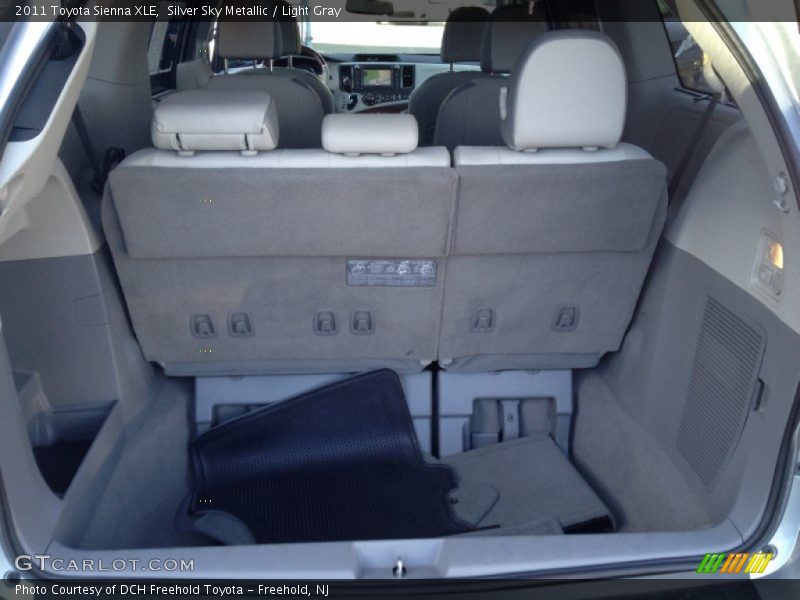 Silver Sky Metallic / Light Gray 2011 Toyota Sienna XLE