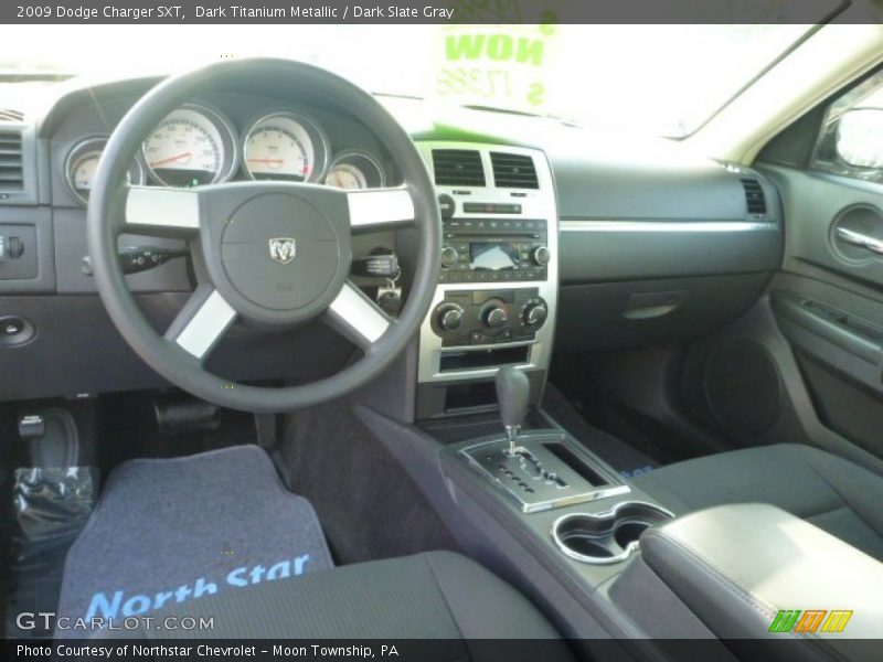 Dark Titanium Metallic / Dark Slate Gray 2009 Dodge Charger SXT