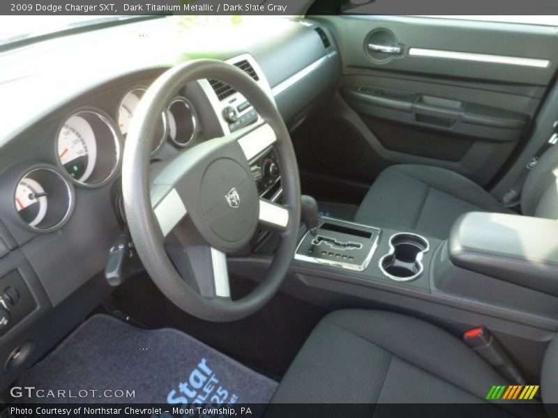 Dark Titanium Metallic / Dark Slate Gray 2009 Dodge Charger SXT