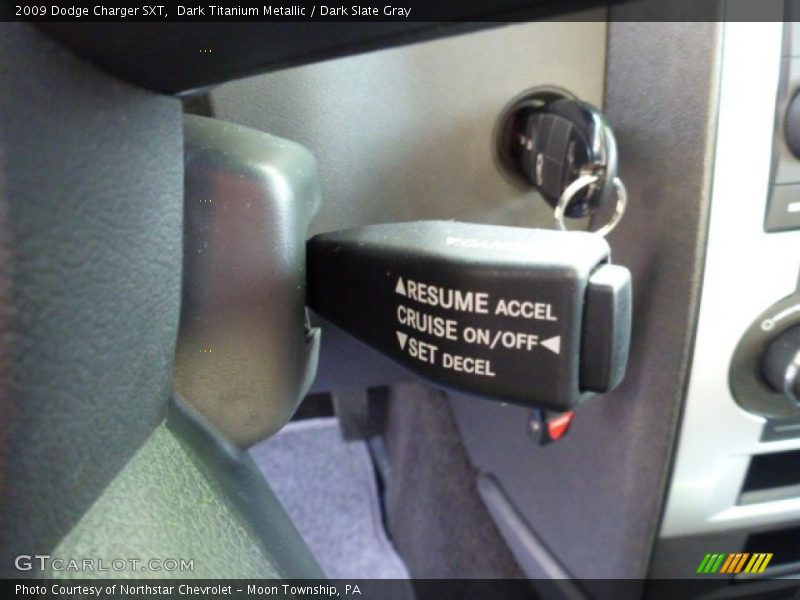 Dark Titanium Metallic / Dark Slate Gray 2009 Dodge Charger SXT