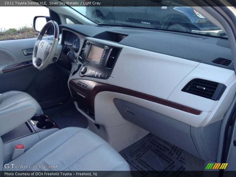 Silver Sky Metallic / Light Gray 2011 Toyota Sienna XLE