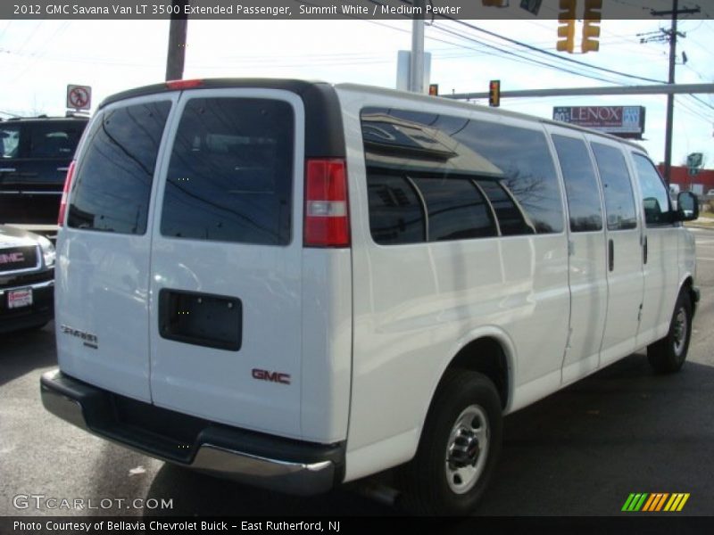 Summit White / Medium Pewter 2012 GMC Savana Van LT 3500 Extended Passenger