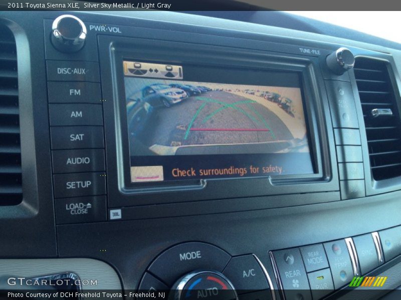 Silver Sky Metallic / Light Gray 2011 Toyota Sienna XLE