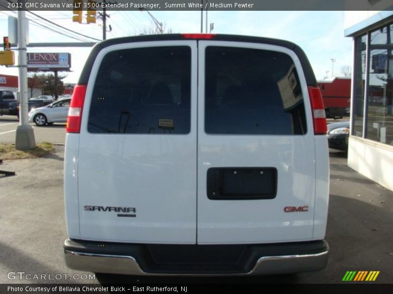 Summit White / Medium Pewter 2012 GMC Savana Van LT 3500 Extended Passenger