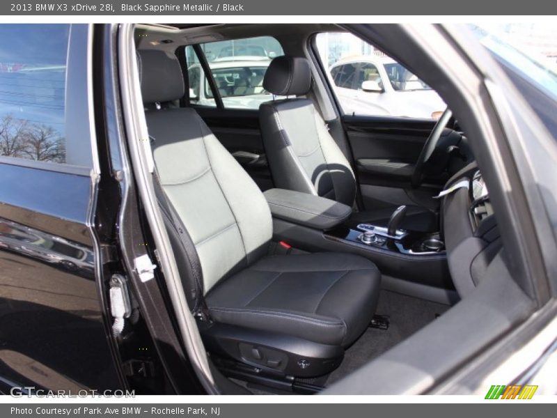 Black Sapphire Metallic / Black 2013 BMW X3 xDrive 28i