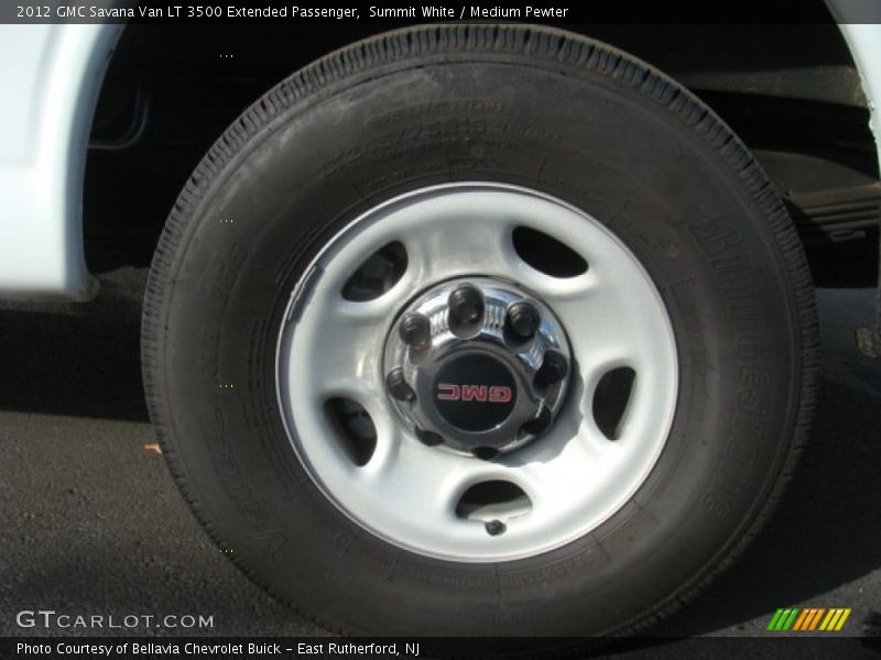Summit White / Medium Pewter 2012 GMC Savana Van LT 3500 Extended Passenger