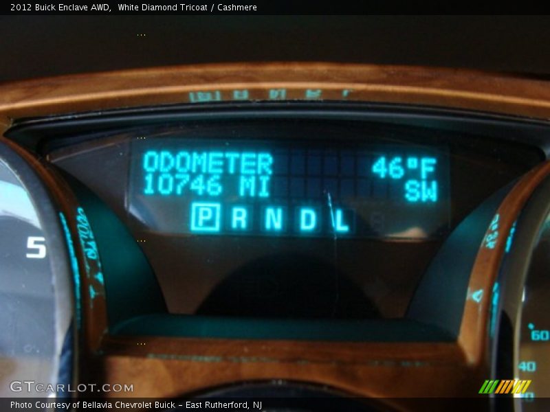 White Diamond Tricoat / Cashmere 2012 Buick Enclave AWD