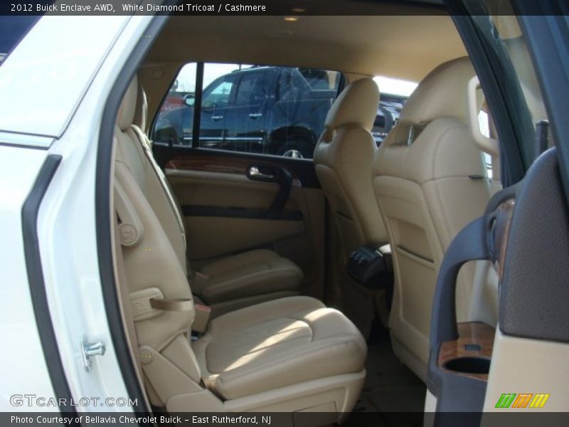 White Diamond Tricoat / Cashmere 2012 Buick Enclave AWD