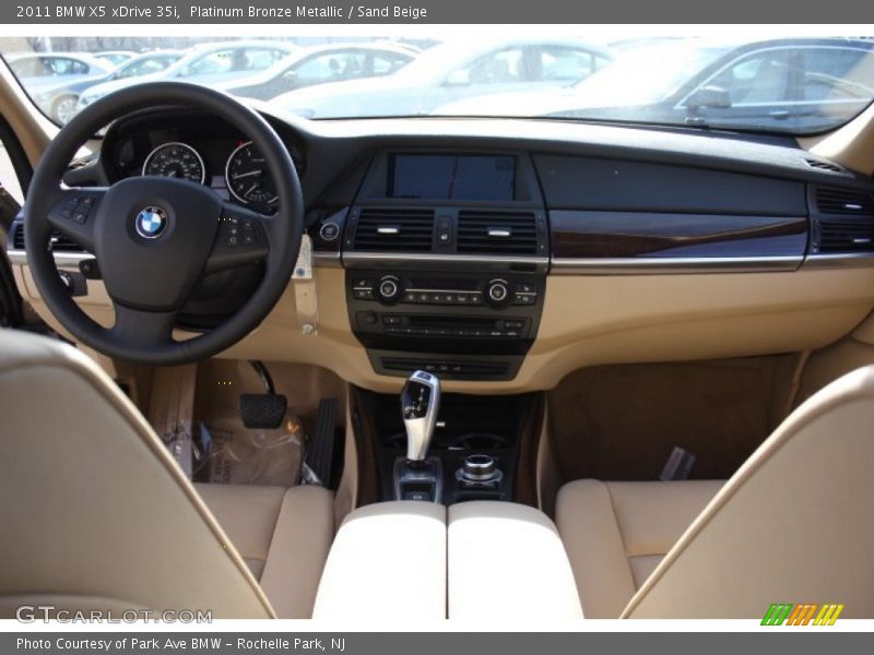 Platinum Bronze Metallic / Sand Beige 2011 BMW X5 xDrive 35i
