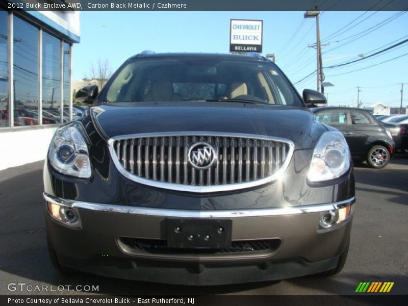 Carbon Black Metallic / Cashmere 2012 Buick Enclave AWD