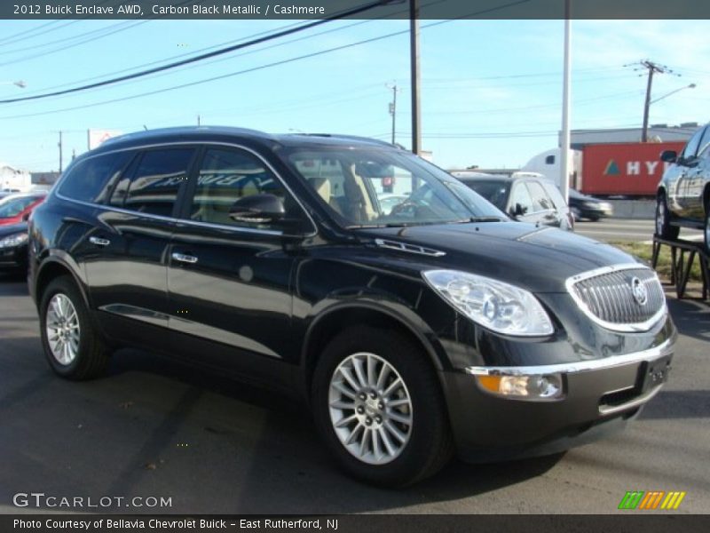 Carbon Black Metallic / Cashmere 2012 Buick Enclave AWD