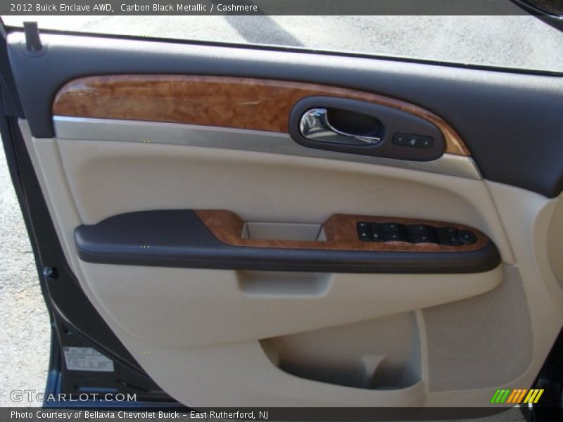 Carbon Black Metallic / Cashmere 2012 Buick Enclave AWD