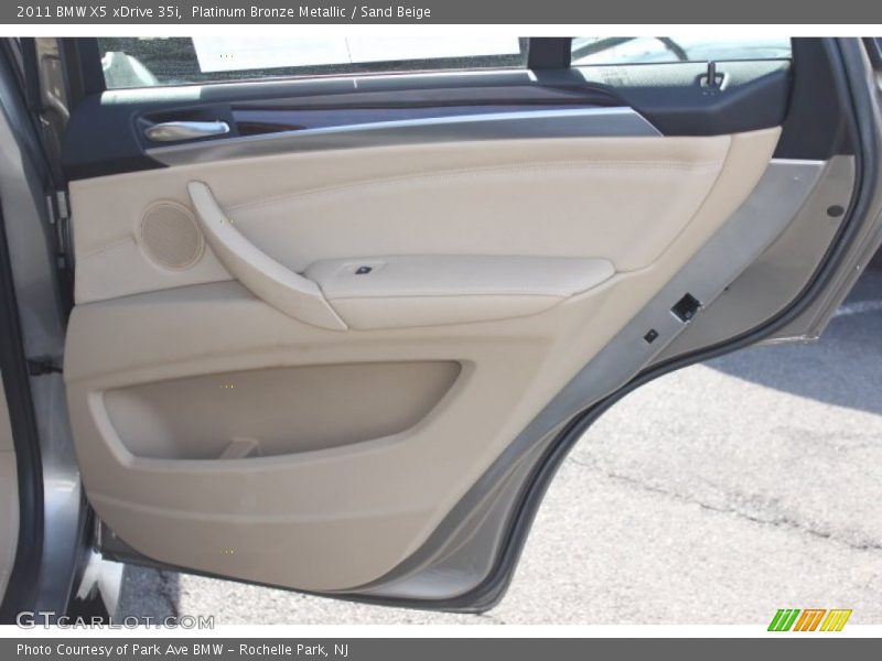 Platinum Bronze Metallic / Sand Beige 2011 BMW X5 xDrive 35i